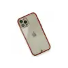 İphone 12 Pro Kılıf Liva Taşlı  - Kırmızı