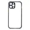 İphone 12 Pro Kılıf Miami Şeffaf  - Lacivert