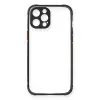 İphone 12 Pro Kılıf Miami Şeffaf  - Siyah