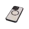 İphone 12 Pro Kılıf Prag Magneticsafe Kapak - Siyah