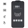 iPhone 12 Pro Max 6.7 3D Full High Aluminum Tempered Cam Ekran Koruyucu-(5775)