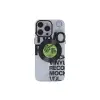 İphone 12 Pro Max Kılıf Apollo Magneticsafe Desenli Kapak - Apollo Şeffaf - 5