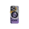 İphone 12 Pro Max Kılıf Apollo Magneticsafe Desenli Kapak - Apollo Şeffaf - 6