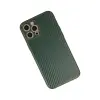 İphone 12 Pro Max Kılıf Co Karbon  - Yeşil