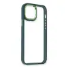 İphone 12 Pro Max Kılıf Dora Kapak - Haki Yeşil
