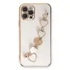 İphone 12 Pro Max Kılıf Esila  - Beyaz