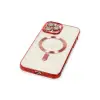 İphone 12 Pro Max Kılıf Kross Magneticsafe Kapak - Kırmızı