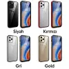 İPhone 12 Pro Mıknatıslı 360 Derece Ön ve Arka Cam Full Korumalı Manyetik Kılıf-(5775)