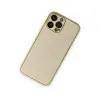 İphone 13 Pro Kılıf Co Deri  Kapak - Gold
