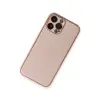 İphone 13 Pro Kılıf Co Deri  Kapak - Pembe