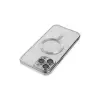 İphone 13 Pro Kılıf Kross Magneticsafe Kapak - Gümüş