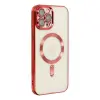 İphone 13 Pro Kılıf Kross Magneticsafe Kapak - Kırmızı