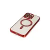 İphone 13 Pro Kılıf Kross Magneticsafe Kapak - Kırmızı