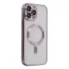 İphone 13 Pro Kılıf Kross Magneticsafe Kapak - Mor