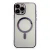 İphone 13 Pro Kılıf Magneticsafe Lazer  - Mor