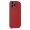 İphone 13 Pro Kılıf Nano İçi Kadife  - Kiremit