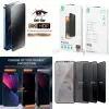 iphone 13 Pro Max / 14 Plus – Hayalet Antistatik ESD Cam Tam Kaplayan Dvip