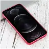 iPhone 13 Pro Max 6.7inç  Lazer Kaplama Renkli Kenar Şeffaf Kılıf-(5775)
