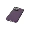 İphone 13 Pro Max Kılıf Anka Pc Sert Metal Kapak - Mor