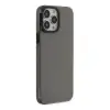 İphone 13 Pro Max Kılıf Anka Pc Sert Metal Kapak - Siyah
