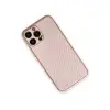 İphone 13 Pro Max Kılıf Co Karbon  - Pembe