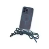 İphone 13 Pro Max Kılıf Divo Lazer Askılı Magsafe Kapak - Sierra Blue