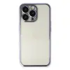 İphone 13 Pro Max Kılıf  Lensli  - Mor