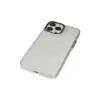 İphone 13 Pro Max Kılıf Modos Metal Kapak - Şeffaf