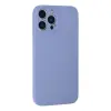 İphone 13 Pro Max Kılıf Nano İçi Kadife  - Lila