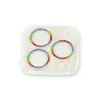 İphone 13 Pro Shine Kamera Lens Koruma Cam - Rainbow