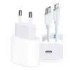 iPhone 14 13 12 11 XR XS Max 20W Lightning Şarj Adaptörü Kablo Dahil