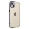 İphone 14 Kılıf  Lensli  - Mor