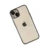 İphone 14 Kılıf  Lensli  - Siyah