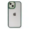 İphone 14 Plus Kılıf Dora Kapak - Haki Yeşil