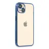 İphone 14 Plus Kılıf  Lensli  - Açık Mi