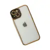 İphone 14 Plus Kılıf Liva Lens  - Siyah
