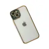 İphone 14 Plus Kılıf Liva Lens  - Yeşil
