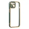 İphone 14 Plus Kılıf Liva Lens  - Yeşil