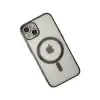 İphone 14 Plus Kılıf Magneticsafe Lazer  - Siyah