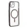 İphone 14 Plus Kılıf Magneticsafe Lazer  - Siyah