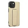 İphone 14 Plus Kılıf Mega Standlı  - Gold