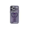 İphone 14 Pro Kılıf Apollo Magneticsafe Desenli Kapak - Apollo Mor - 3
