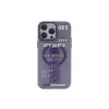 İphone 14 Pro Kılıf Apollo Magneticsafe Desenli Kapak - Apollo Mor - 3