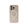 İphone 14 Pro Kılıf Grand Magneticsafe Kapak - Pembe