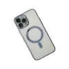 İphone 14 Pro Kılıf Magneticsafe Lazer  - Sierra Blue