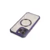 İphone 14 Pro Kılıf Prag Magneticsafe Kapak - Derin Mor