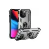 İphone 14 Pro Kılıf Sofya Yüzüklü  Kapak - Gümüş