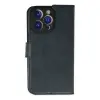 İphone 14 Pro Kılıf Trend S Plus Kapaklı Kılıf - Lacivert
