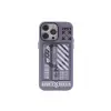 İphone 14 Pro Max Kılıf llo Magneticsafe Desenli Kapak - llo Mor - 1