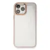 İphone 14 Pro Max Kılıf Dora Kapak - Pudra